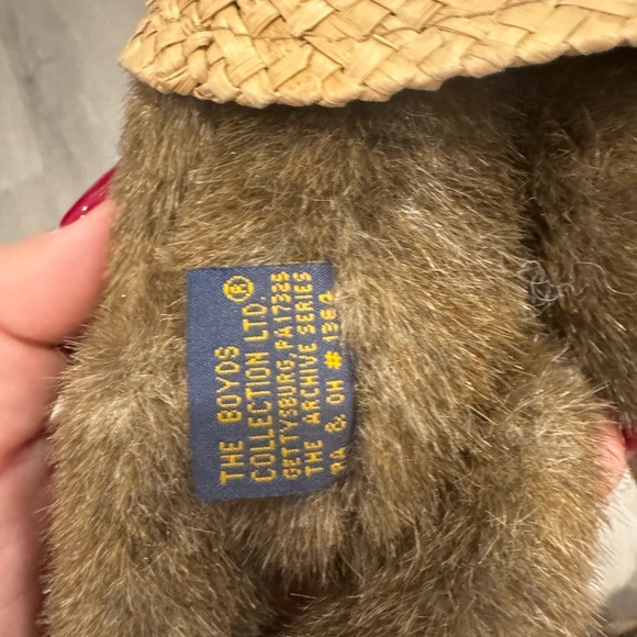 Boyds Bears mini teddy bear Ginnie Higgenthrope Archive Collection, style 918442 - Picture 6 of 7